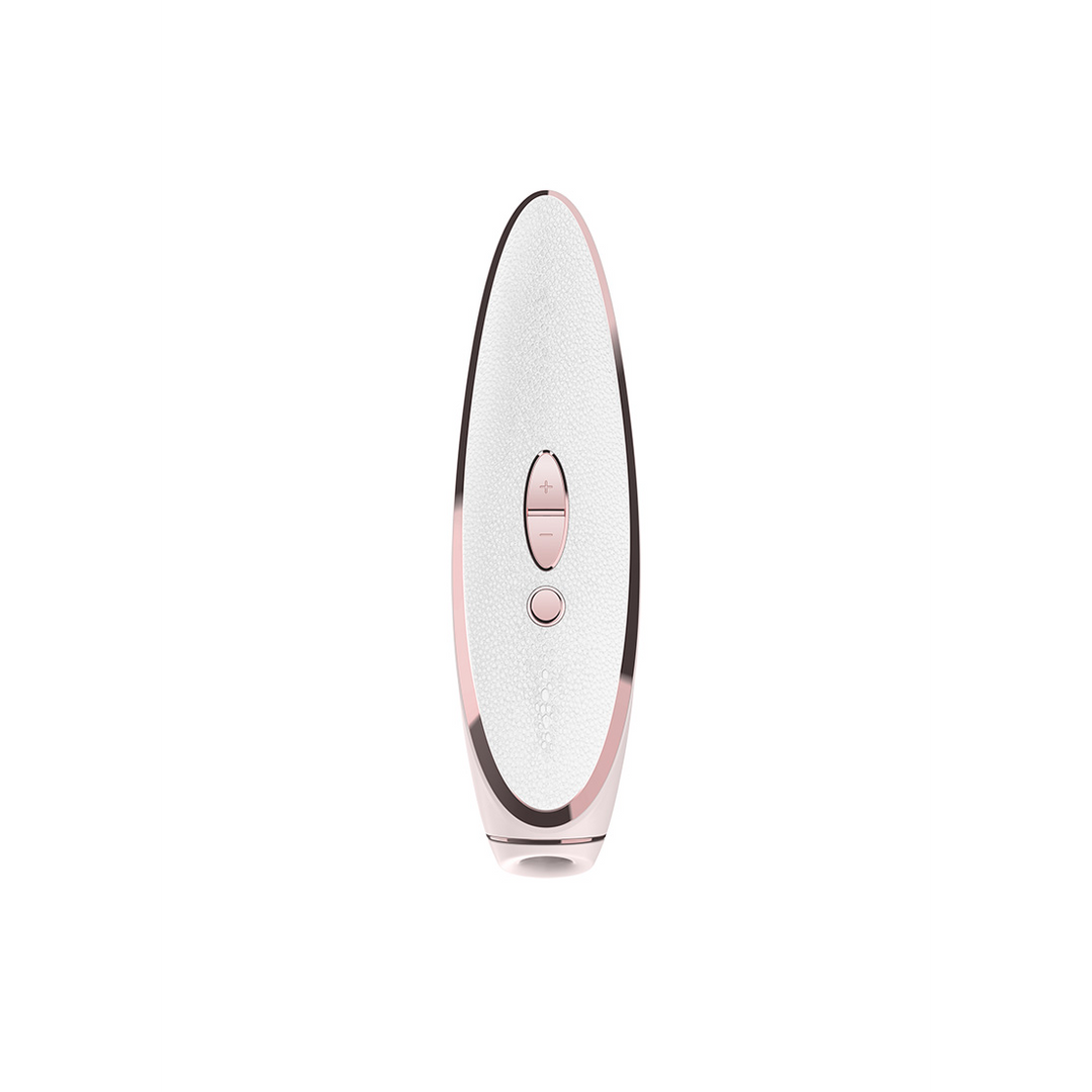 Pr?t-?-Porter - Luxury Air Pulse Stimulator and Vibration - White/Rose Gold