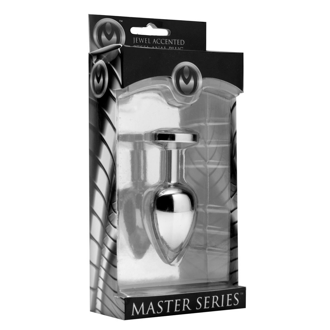 Master Series - Lucent Diamond Accented - Anale Plug