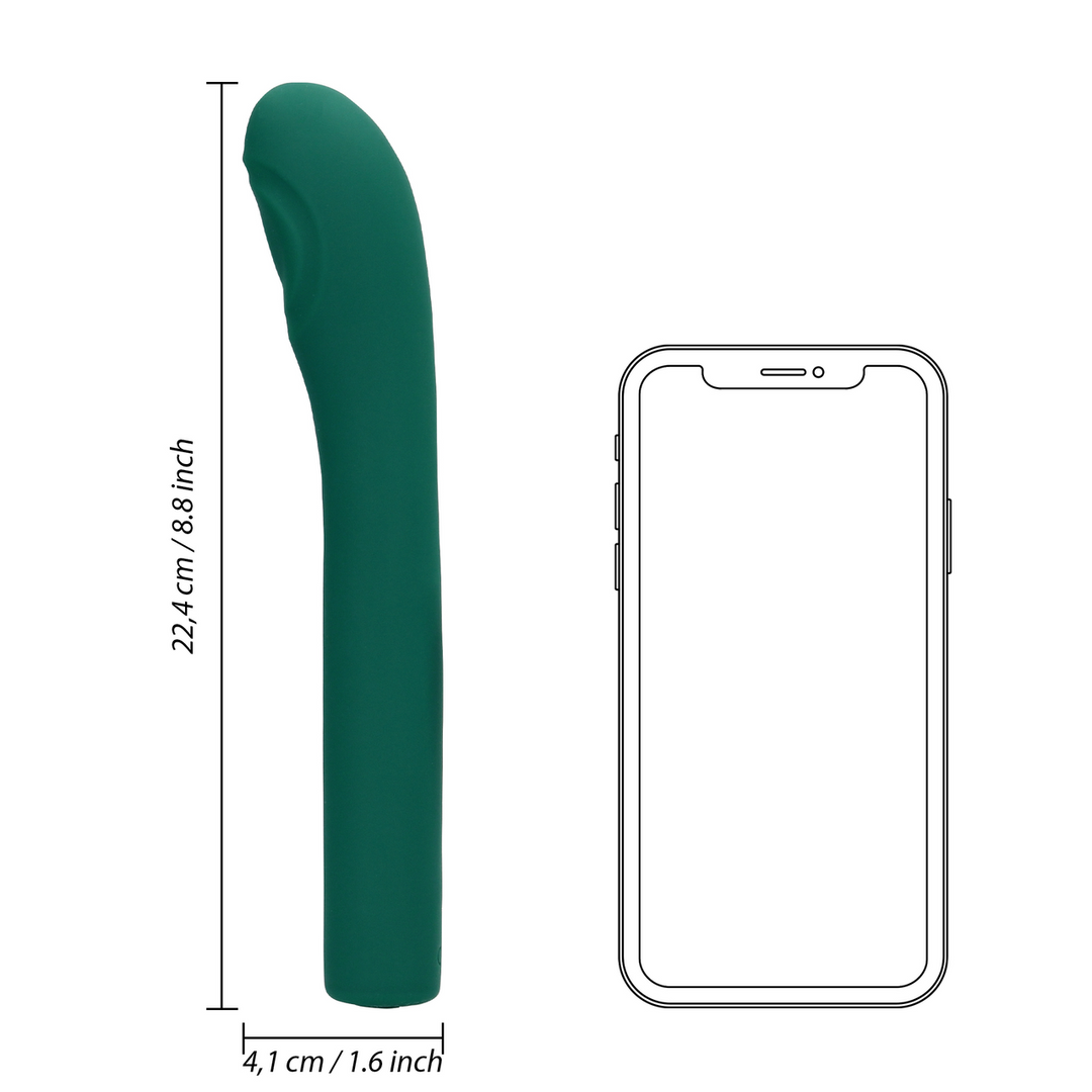 Pulse Wave G-Spot Vibrator - Groene Kristal