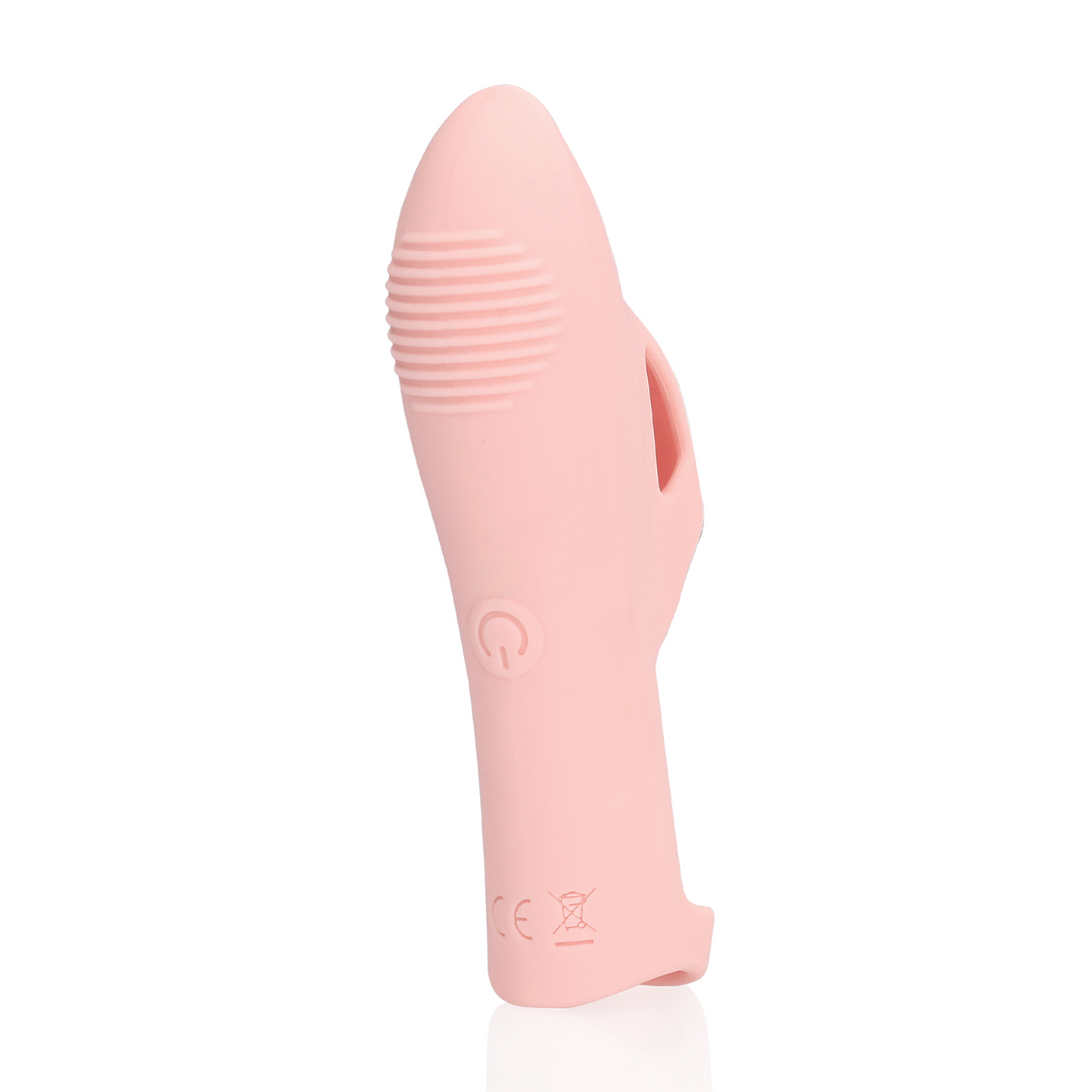 Silicone Finger Vibrator - Touch of Pink