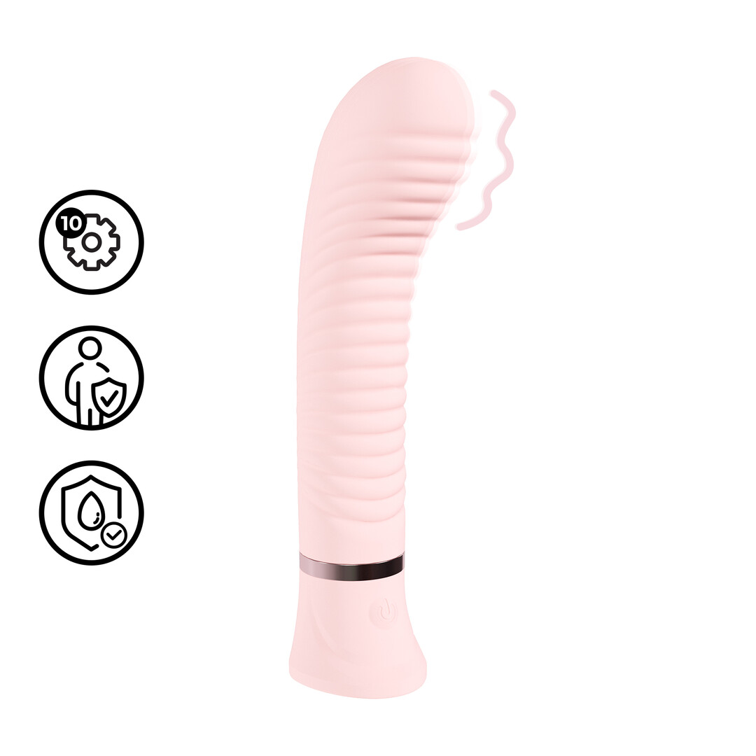 Divine - Geribbelde G-spot Vibe - Roze