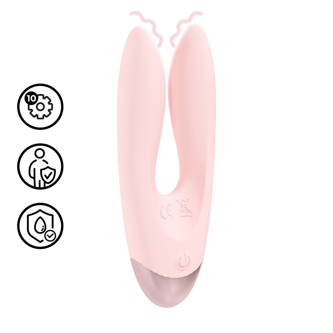Amour - Dual Motor Vibe - Roze