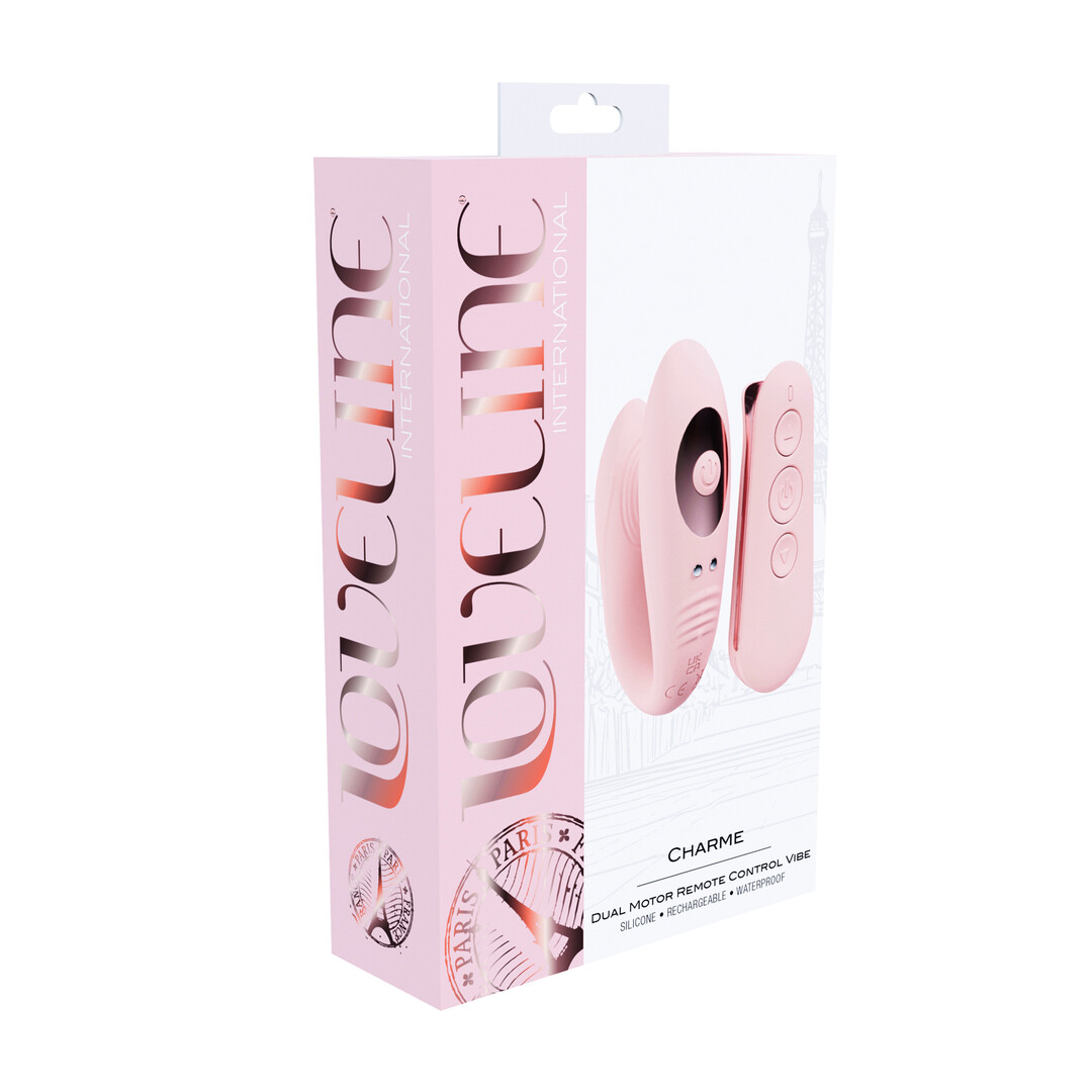 Charme - Afstandsbediening Dubbele Motor Vibe - Roze