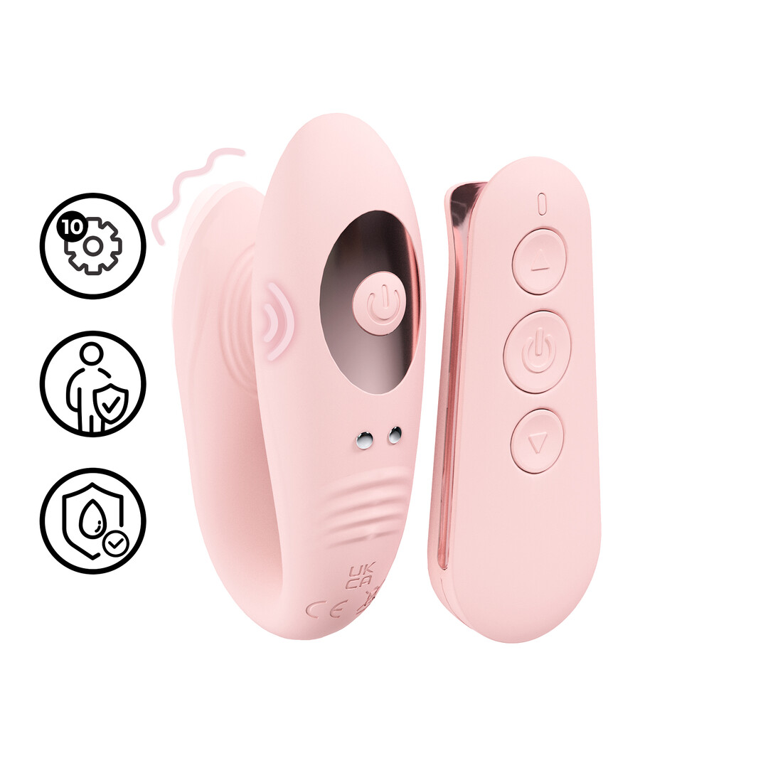 Charme - Afstandsbediening Dubbele Motor Vibe - Roze