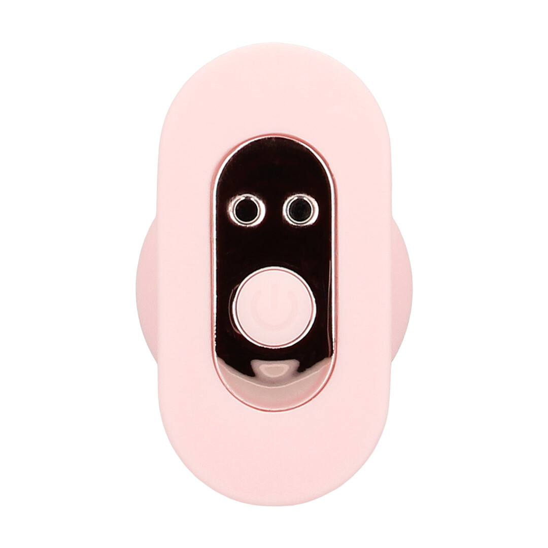 Velvet - Afstandsbediening Vibrerende Plug - Roze