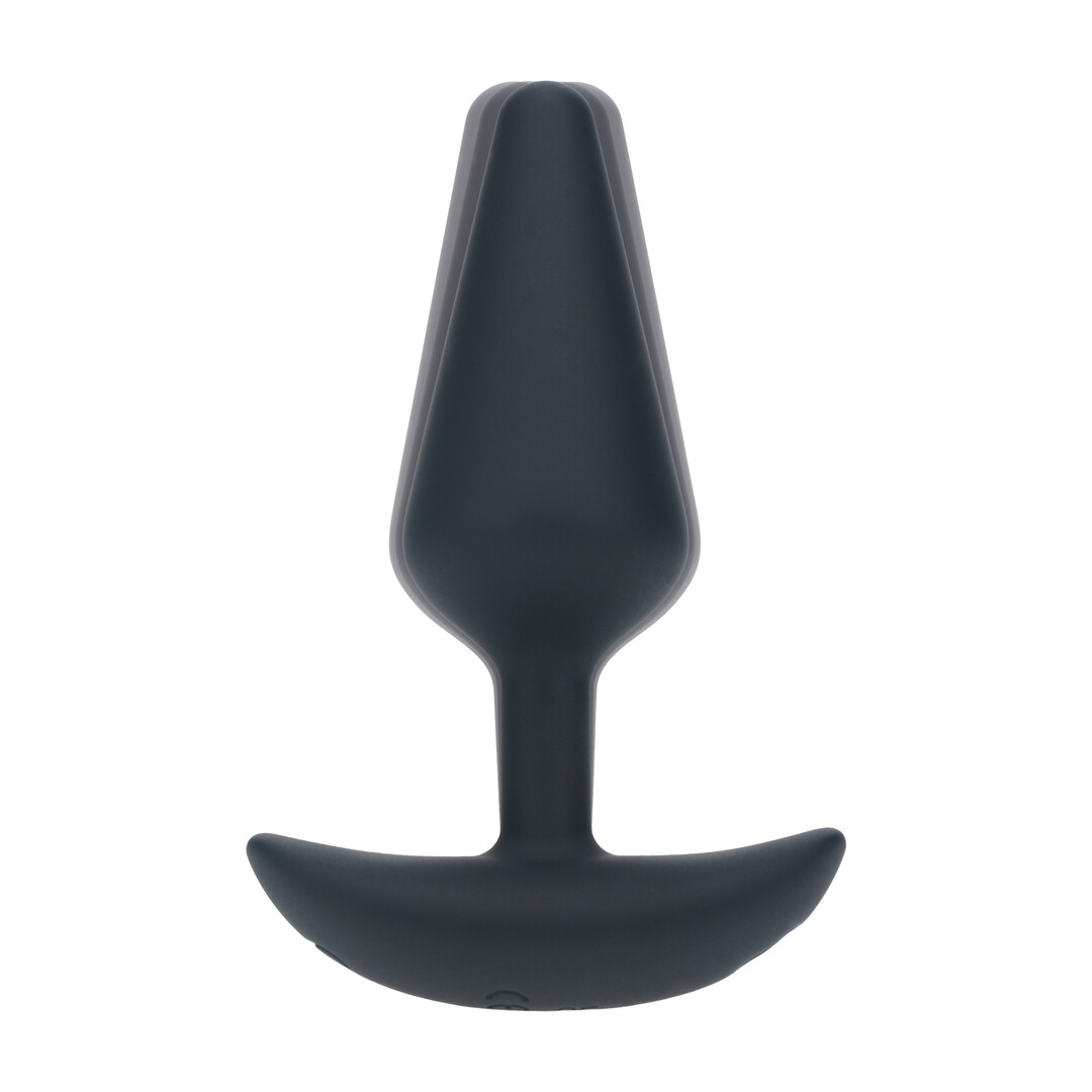 Levelz - Classic Vibrerende Silicone Anale Plug - M - Zwart