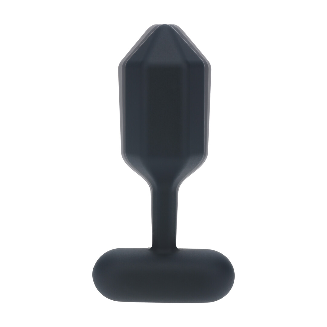 Levelz - Hexagonale Vibrerende Silicone Anale Plug - S - Zwart