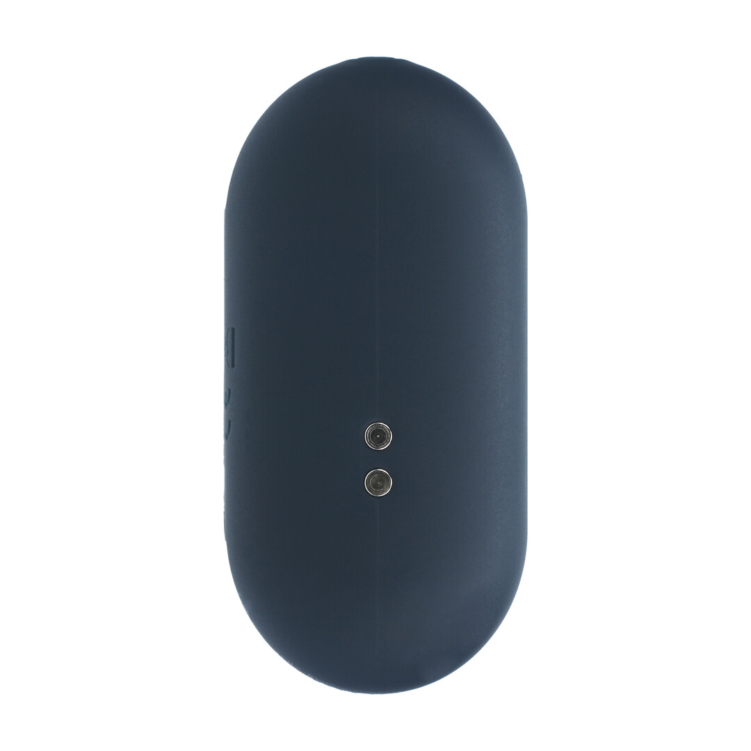 Levelz - Hexagonale Vibrerende Siliconen Anale Plug - M - Zwart