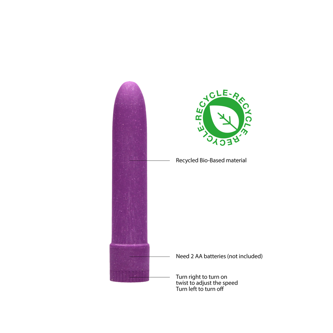 Natural Pleasure - Biologisch afbreekbare vibrator - 5.5 / 14 cm