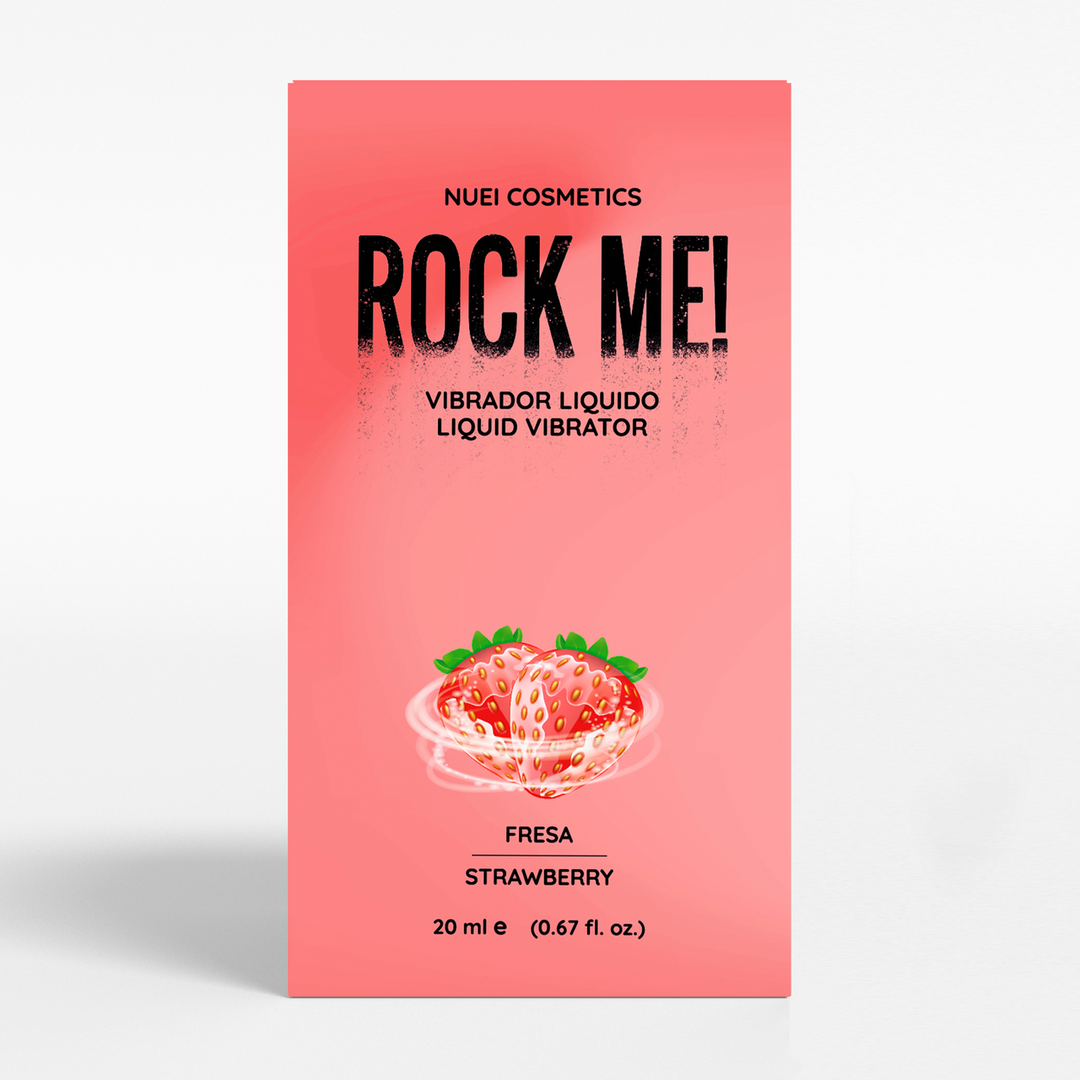 Rock Me! - Vloeibare Vibrator - Aardbei - 0,68 fl oz / 20 ml
