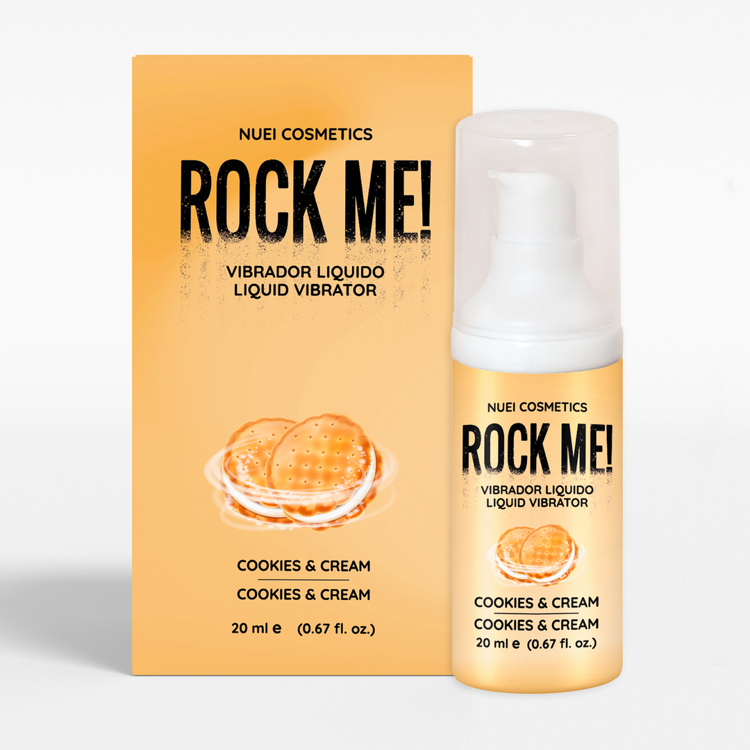 Rock Me! - Vloeibare Vibrator - Cookies and Cream - 0,68 fl oz / 20 ml