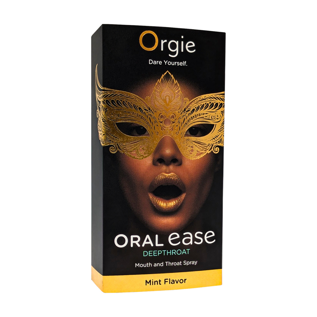 Oral Ease Deepthroat - Mond- en Keelspray - Munt Smaak - 0,5 fl oz / 15 ml