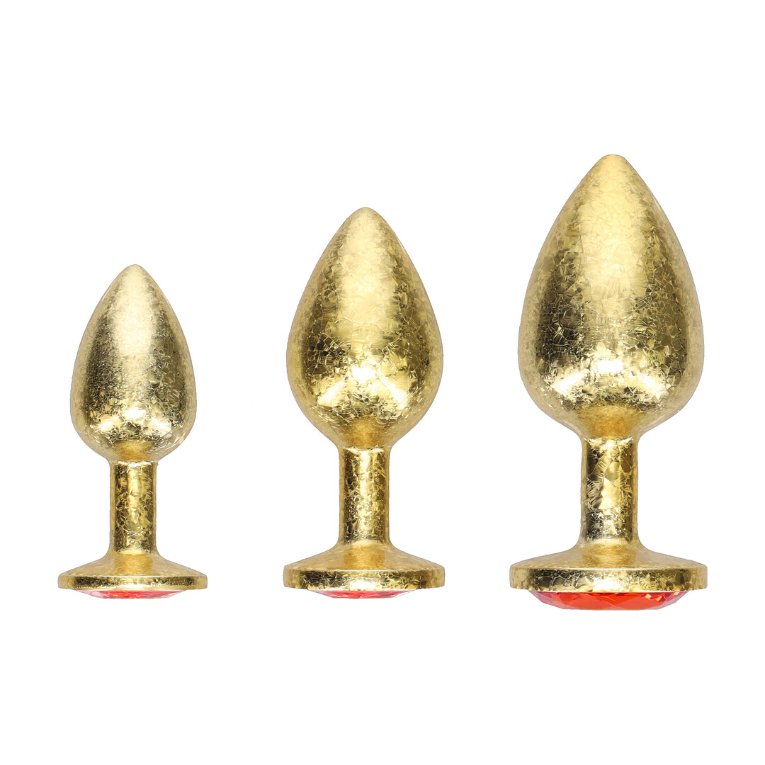 Milan Collection - Metalen Anale Plug Set - Goud