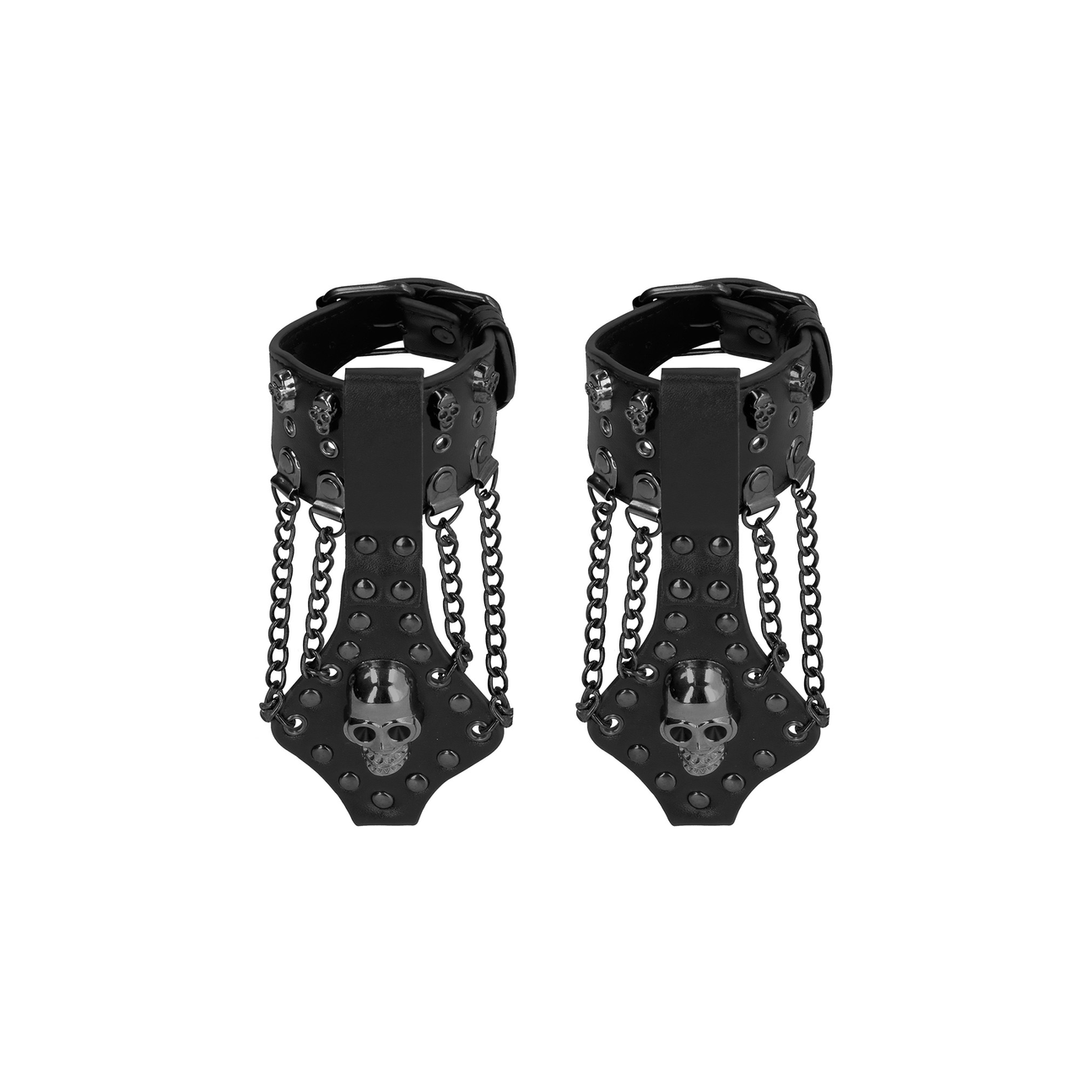 Ouch! - Handcuffs with Skulls and Chains