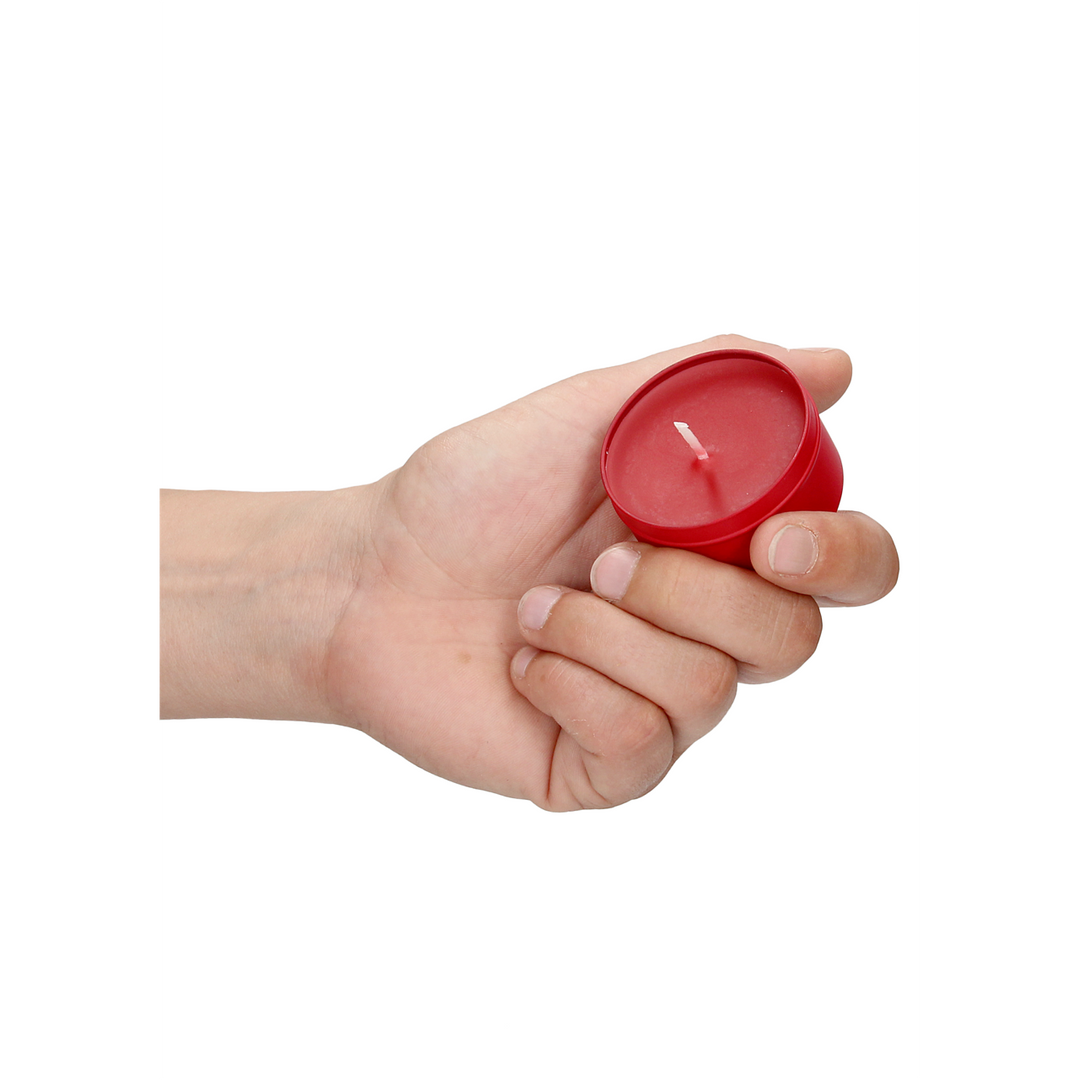 Ouch! - Massagekaars - Sinful - Rood