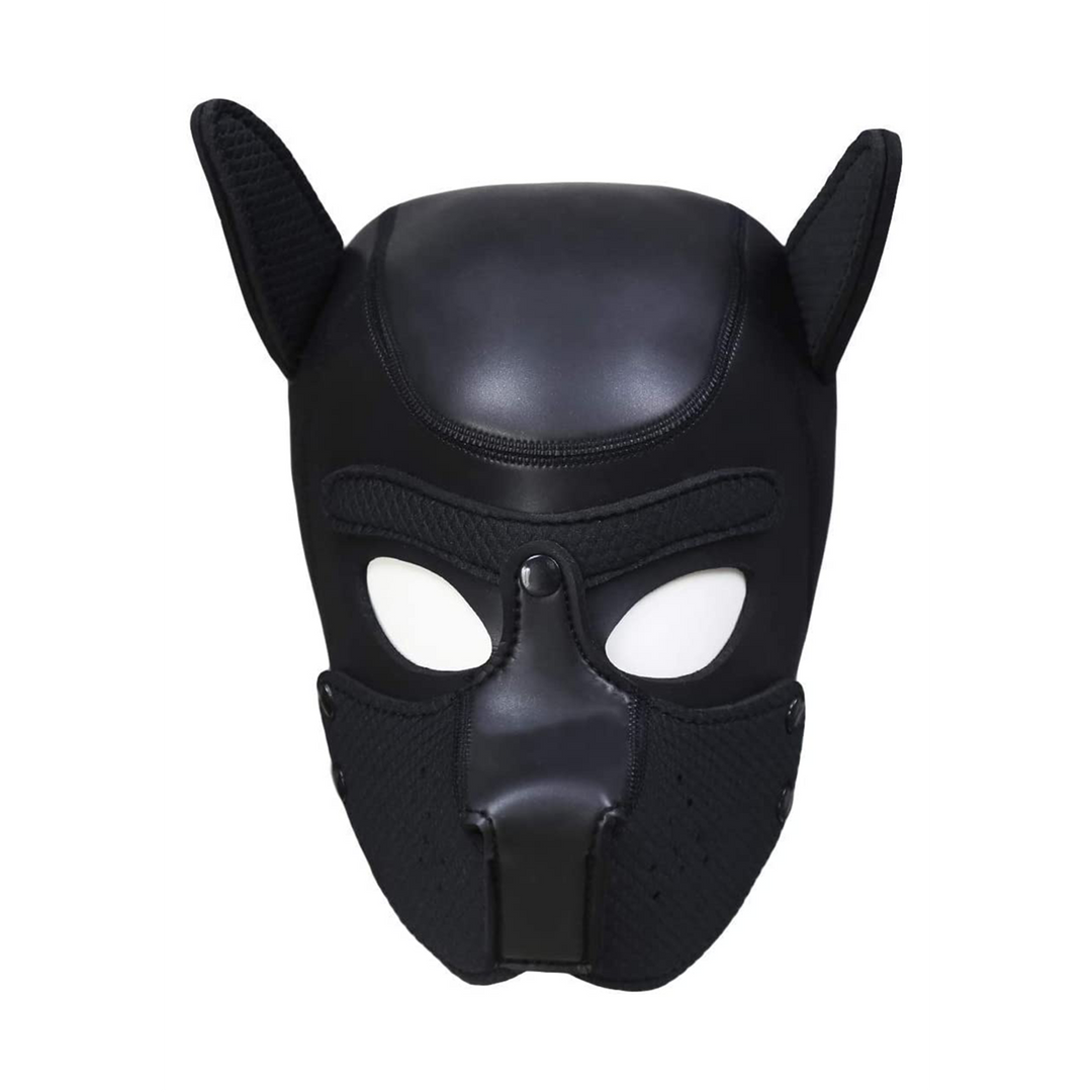 Neopreen Puppy Mask - Zwart