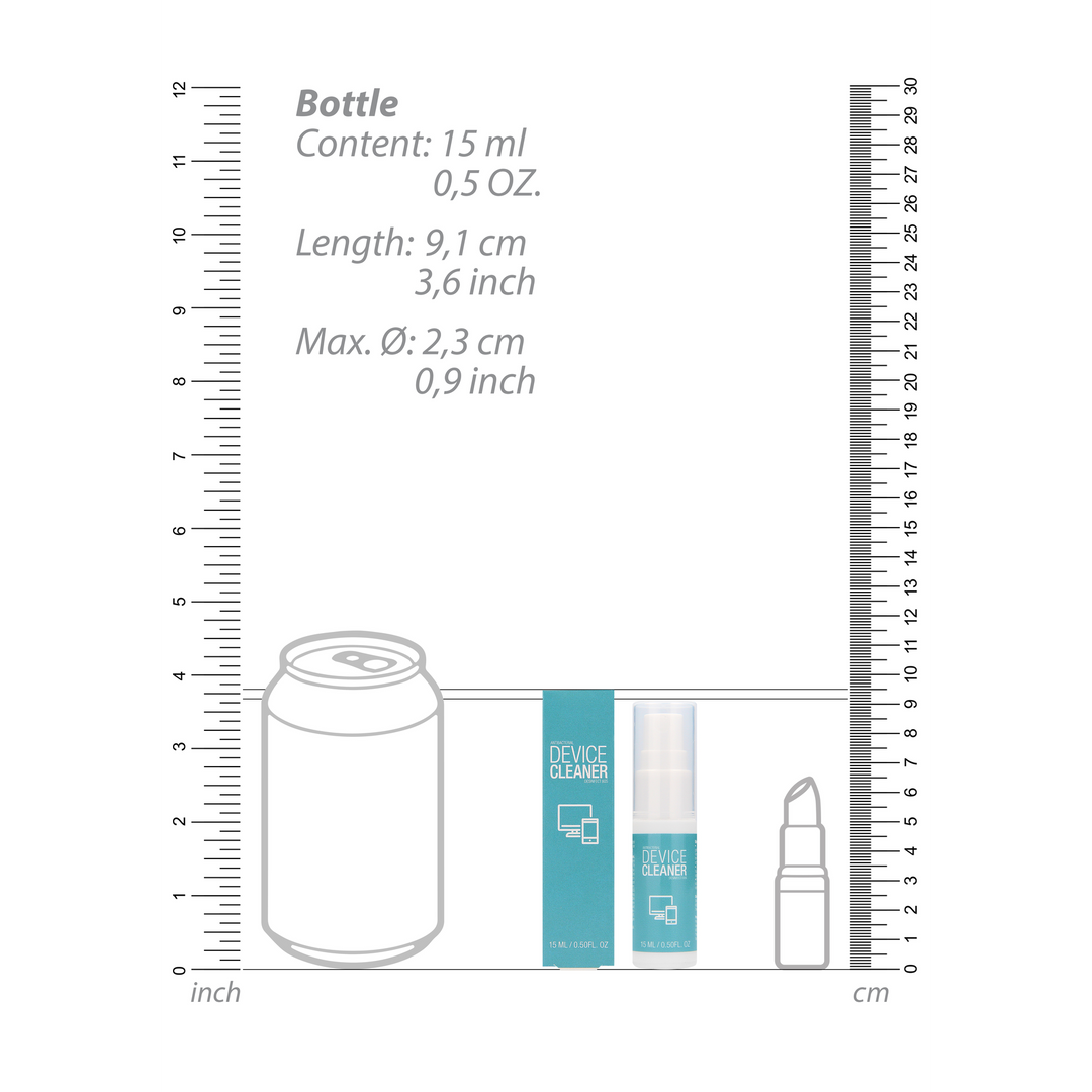 Pharmquests - Device Cleaner - 0.5 fl oz / 15 ml