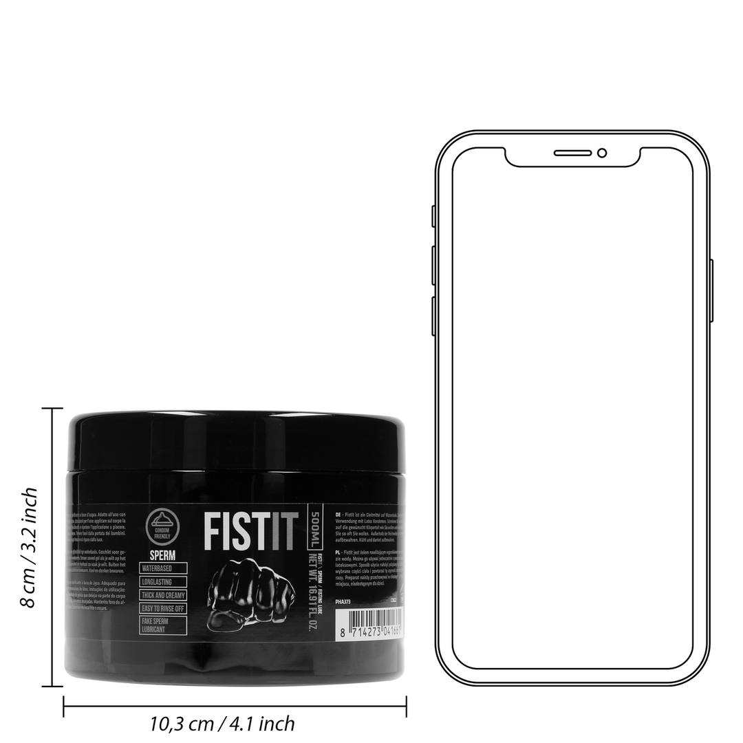 Fist It  - Sperma Glijmiddel - 17 fl oz / 500 ml