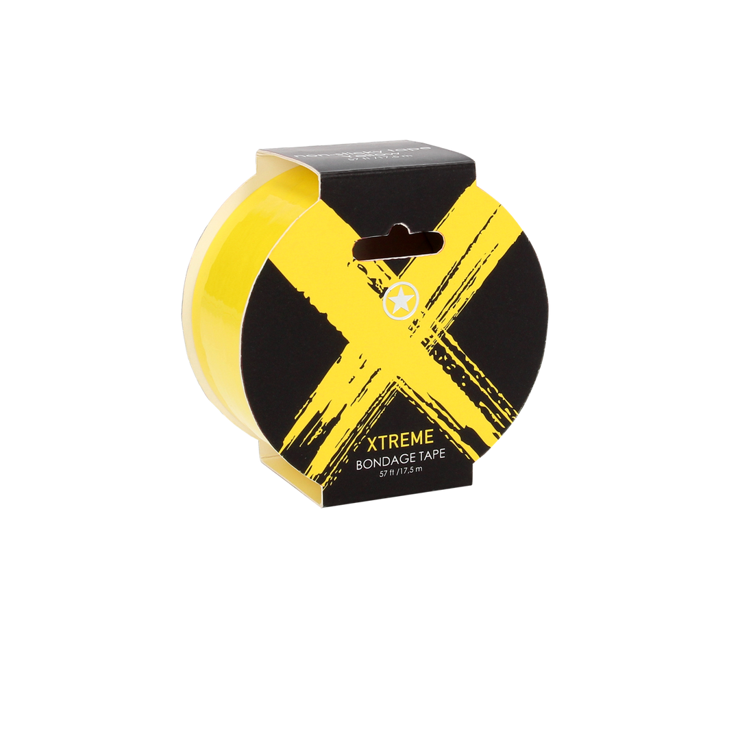 Ouch! Xtreme Bondage Tape - 57ft / 17,5 m - Geel