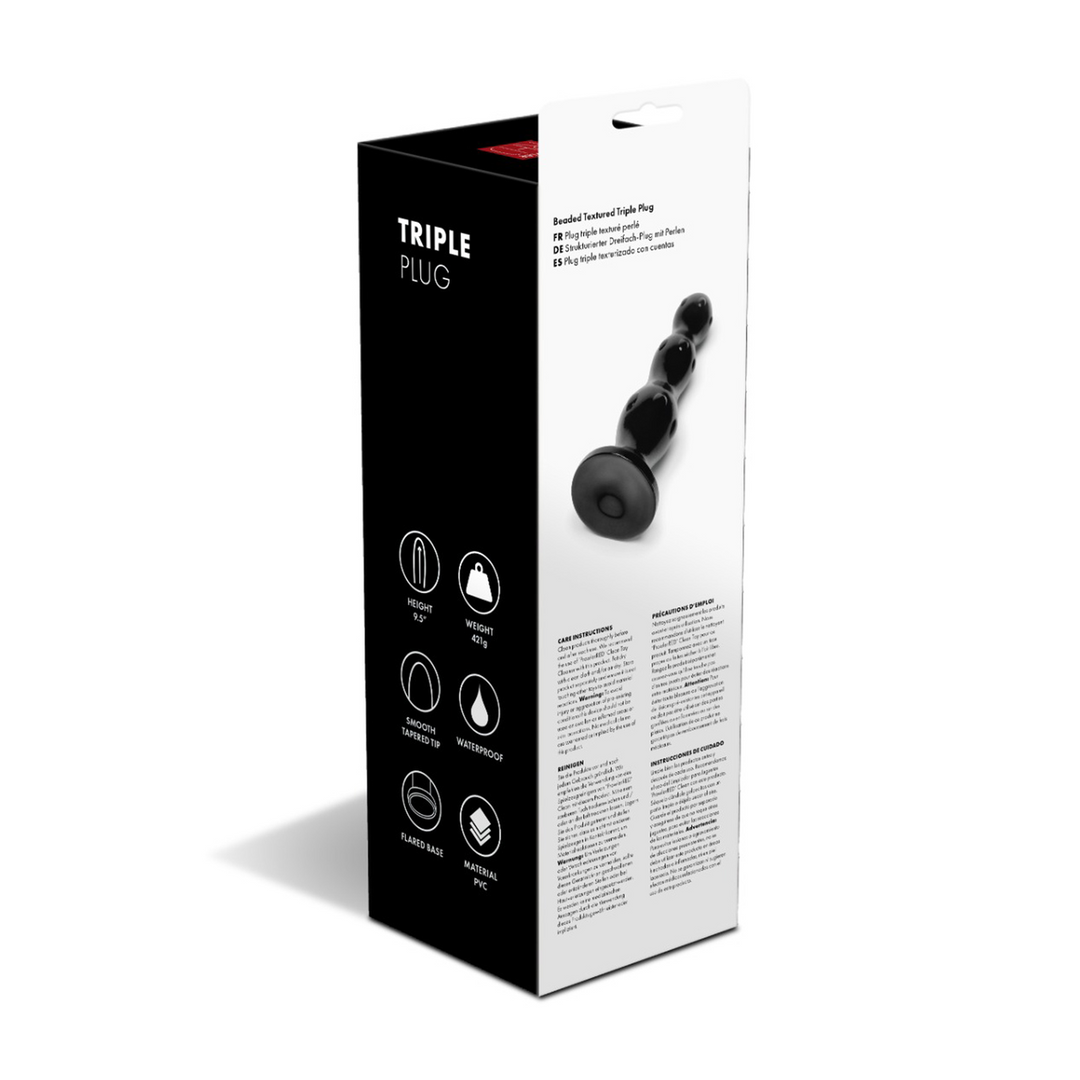 Prowler Red - Driepuntsstekker - Zwart