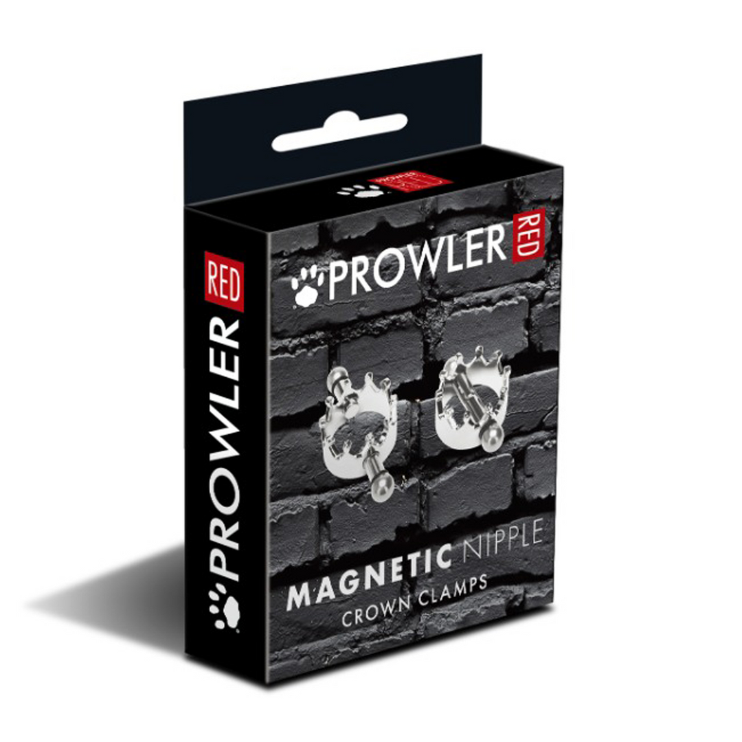 Prowler Red - Magnetische Tepelkroon Klemmen - Zilver