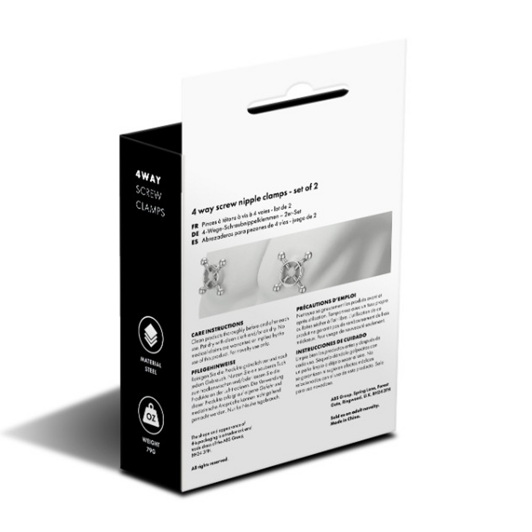 Prowler Red - 4-Weg Schroefnippel Klem - Zilver