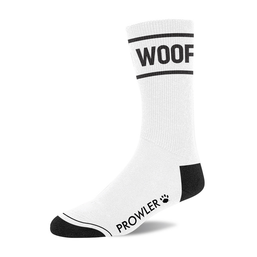 Prowler Red - WOOF Sokken - Wit/Zwart