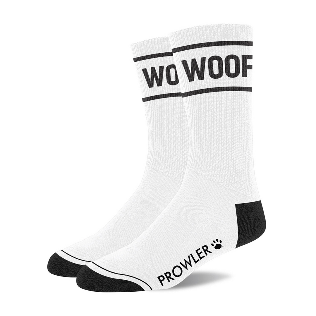 Prowler Red - WOOF Sokken - Wit/Zwart