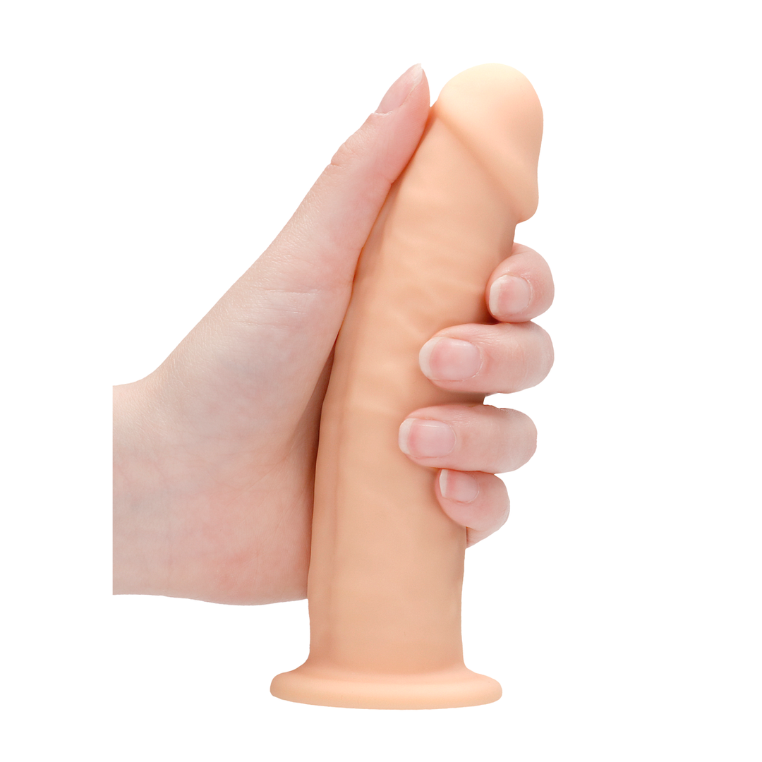 Silicone Dildo zonder Ballen - 6 / 15 cm