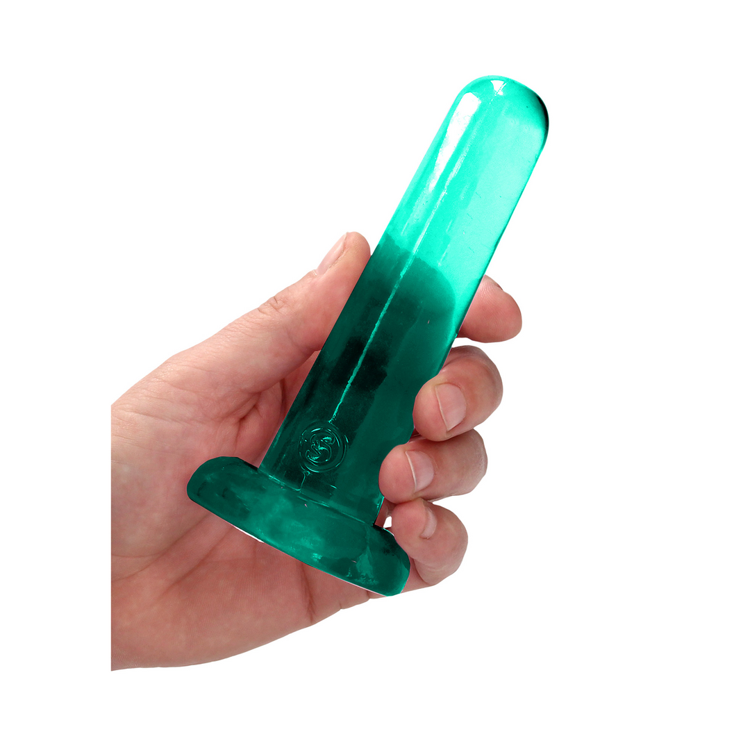 Crystal Clear - Niet-realistische dildo met zuignap - 5 / 13,5 cm