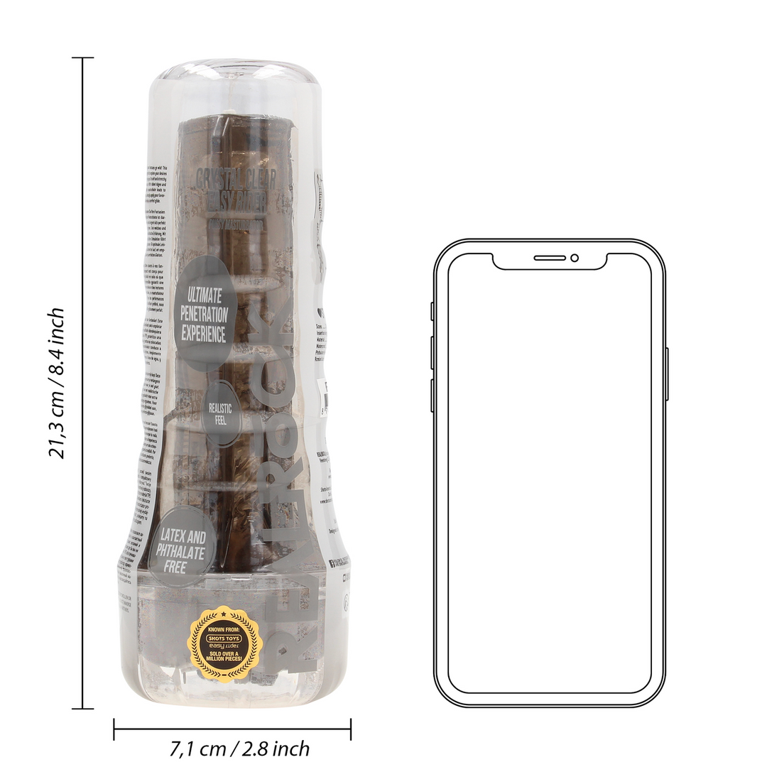 Crystal Clear - Easy Rider - Pussy Masturbator - Zwart