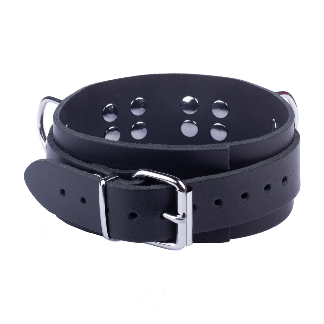 Ultra Leather Ketting - Zwart