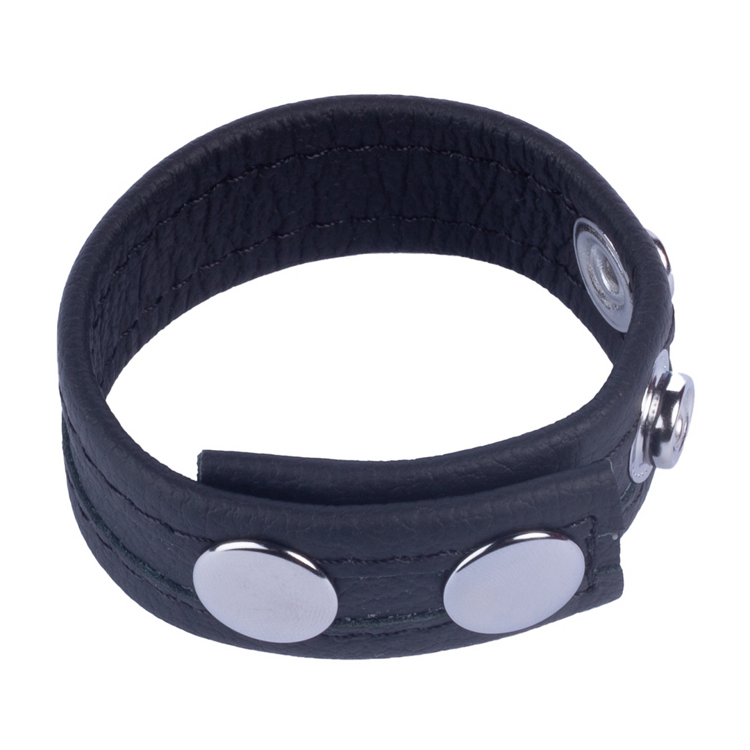 Tippy - Leren Cockring - Zwart