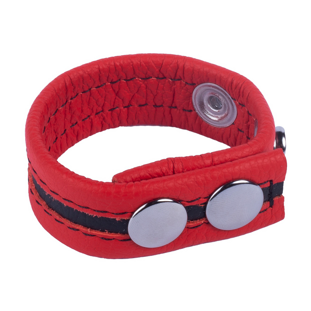 Tippy - Leren Cockring - Rood