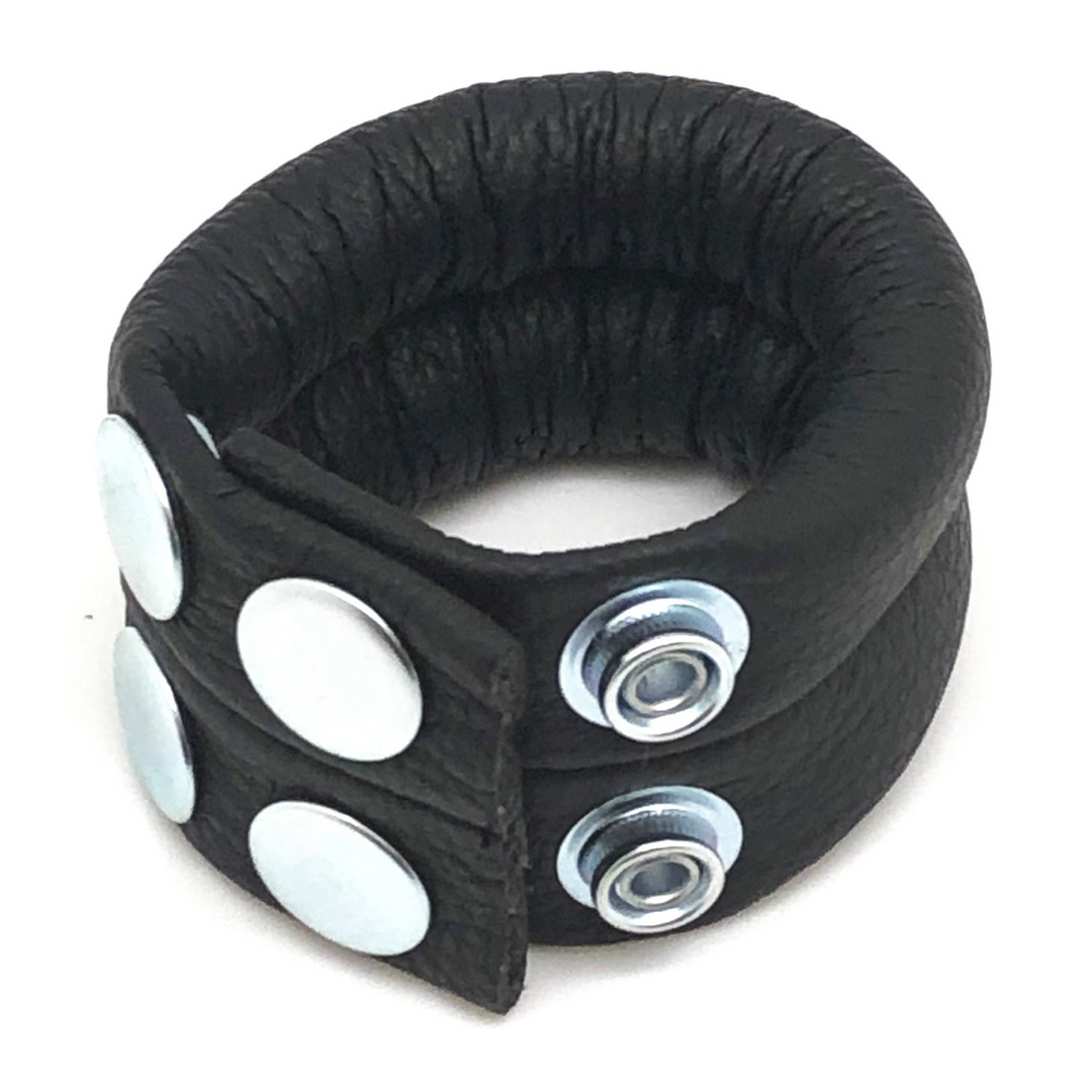 Verstelbare Leren Ballstretcher 140 gr - Zwart