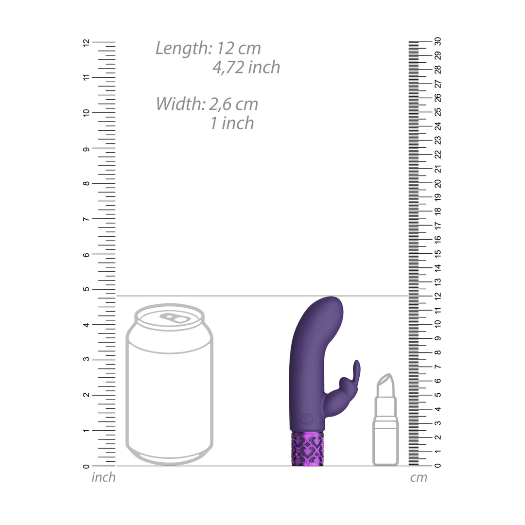 Royal Gems - Dazzling - Krachtige Oplaadbare Konijnen Vibrator