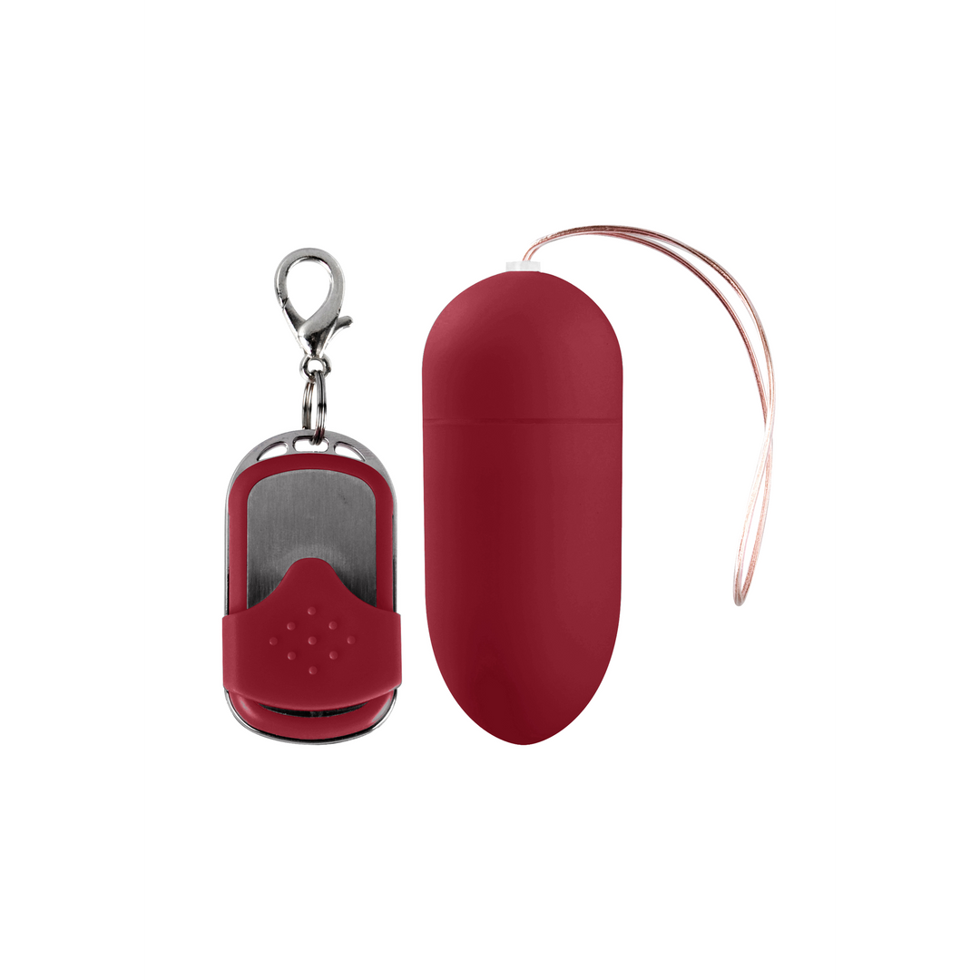 Toys by Shots - Vibrerende Ei met 10 Snelheden en Afstandsbediening - L - Rood