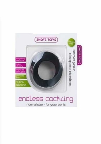 Endless Cockring Black Normal - Afbeelding 2