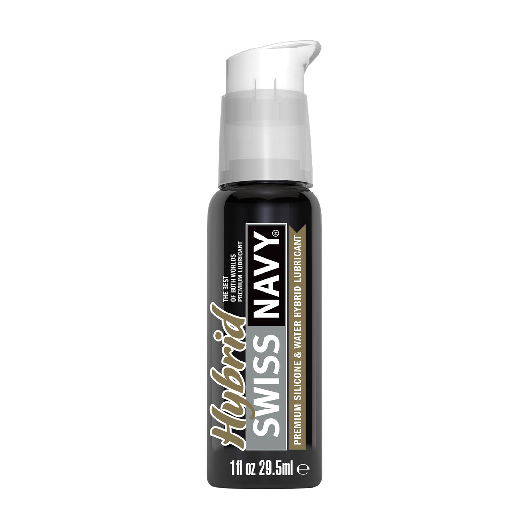 Swiss Navy - Hybrid - Premium Siliconen en Water Hybrid Glijmiddel - 1 fl oz / 29,5 ml