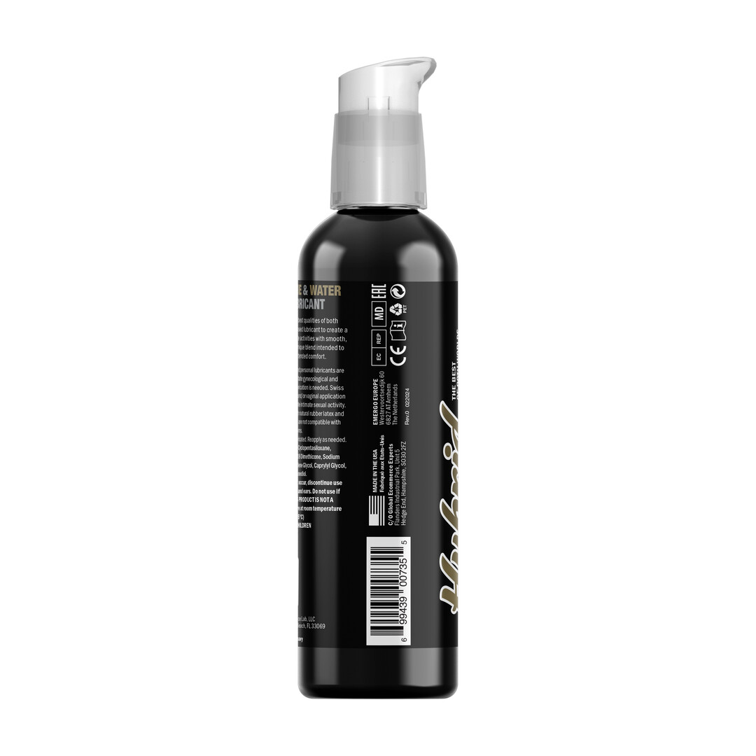 Swiss Navy - Hybrid - Premium Siliconen en Water Hybrid Glijmiddel - 4 fl oz / 118 ml