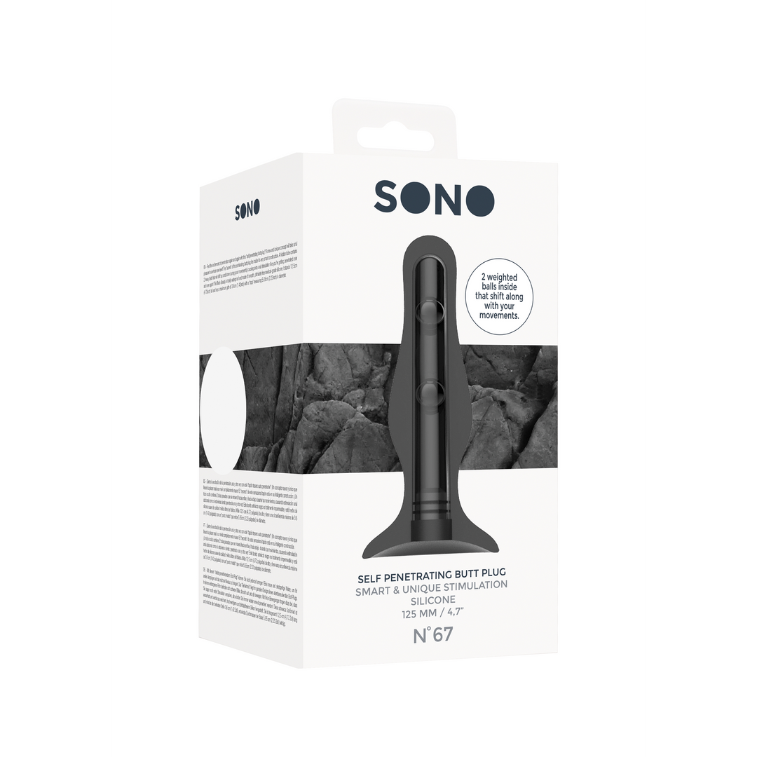 Sono - No.67 - Zelfdoorlatende Butt Plug