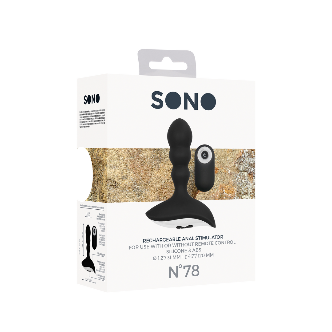 Sono - No.78 - Oplaadbare Anale Stimulator