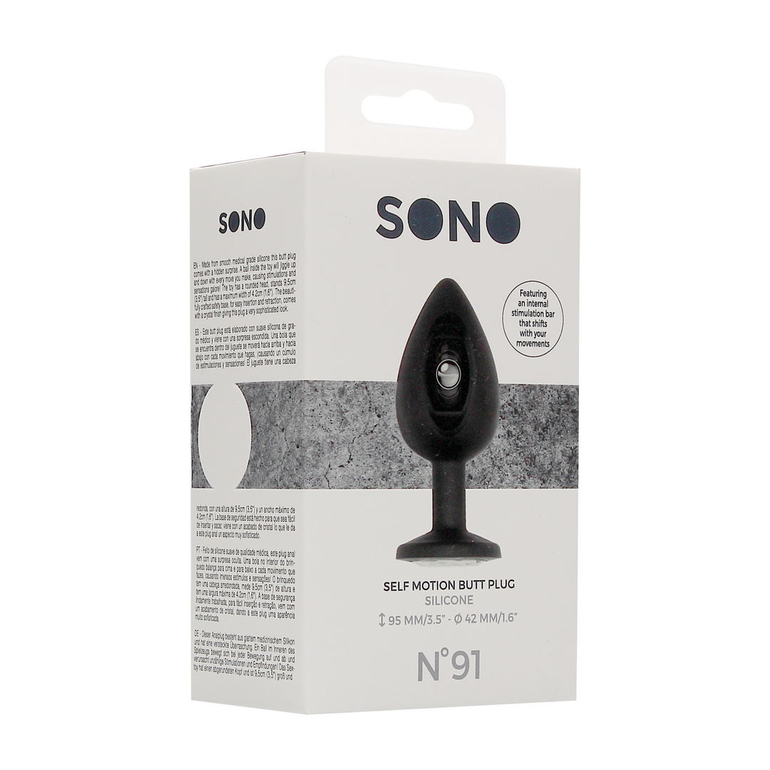 Sono - No.91 - Zelfdoorlatende Butt Plug