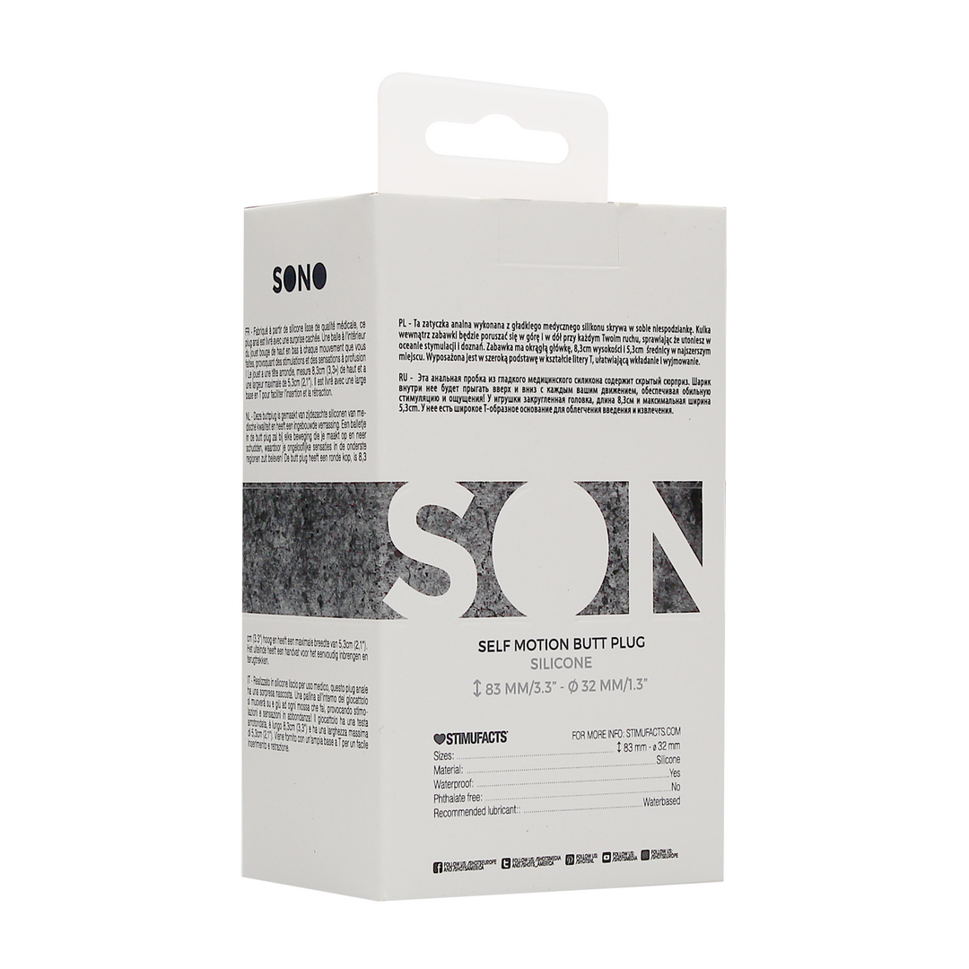 Sono - No.91 - Zelfdoorlatende Butt Plug