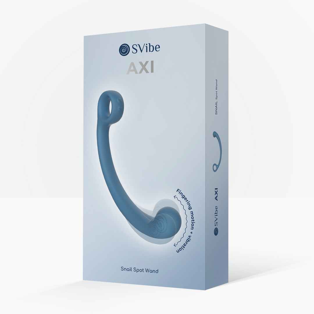 Snail Vibe - AXI - Spot Wand met Vingerbeweging - Blue Lagoon