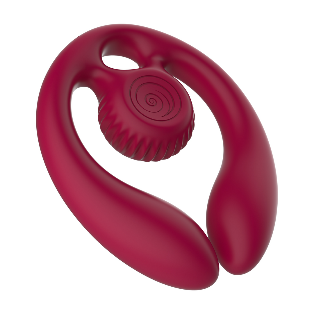 Snail Vibe - GIZI Duo - Dual Couples Stimulator - Bordeauxt