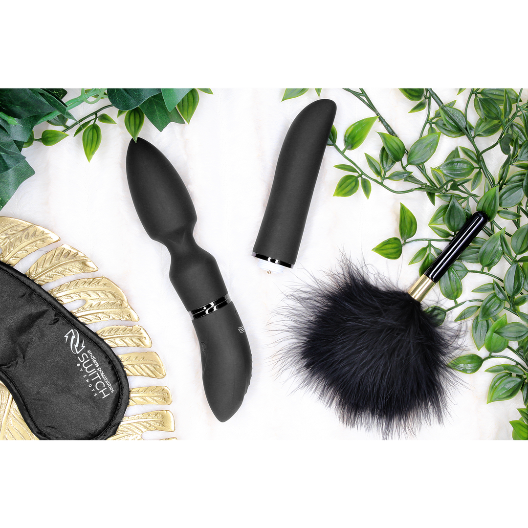 Switch - Pleasure Kit #4 - Vibrator with Different Attachments
