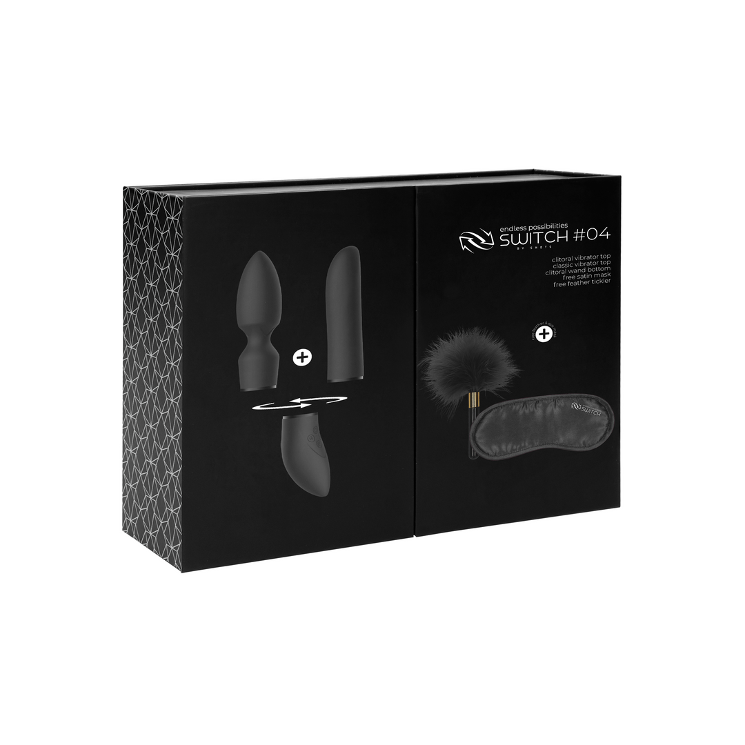 Switch - Pleasure Kit #4 - Vibrator with Different Attachments