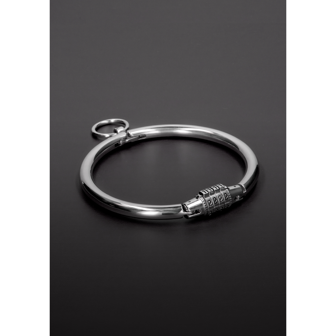 Steel by Shots - Kraag met Combinatieslot - Groot