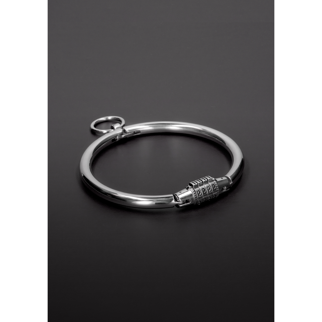 Steel by Shots - Halsband met Combinatieslot - Klein